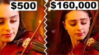 Busur biola 3000 yuan vs 1 juta yuan, bisakah kamu mendengar perbedaannya?