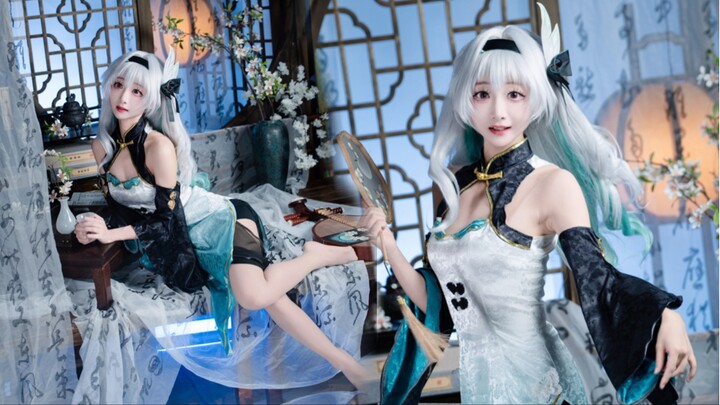 The fatal tenderness of the mecha girl is the Chinese style cheongsam firefly!