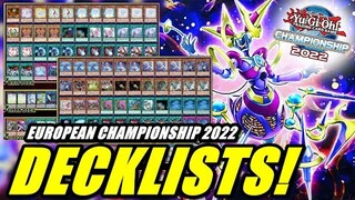 Yu-Gi-Oh! Mit diesen Decks gewinnst du Turniere! AUGUST 2022 EUROPEAN CHAMPIONSHIP DECKLISTS!