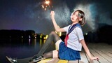 Girls Fireworks Sunset🌊 | · Summer Love Fireworks · |【Qingye】【Summer】