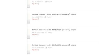 All 34 episodes of Beyblade X were copyrighted by Bilibili 😭😭😭