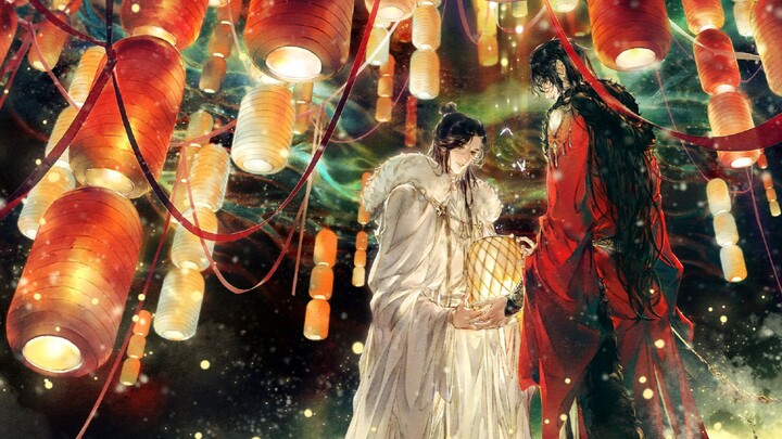 【画师推荐】国人画师STARember灰灰，风格氛围绝美，天官赐福，百无禁忌~~