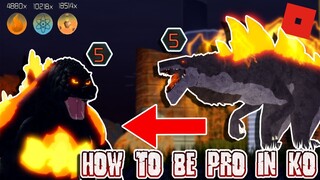 HOW TO BE PRO IN KAIJU ONLINE? || Kaiju Online