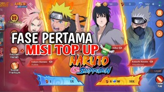 GATCHA FASE PERTAMA MISI TOP UP EVENT NARUTO DI 2 AKUN‼️- MOBILE LEGENDS
