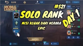 🔴 SOLO RANK MISI KLUAR DARI NERAKA EPIC