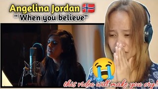 Angelina Jordan - When you believe || Reaction