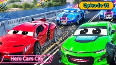 Hero cars city (Episode 2) The Second Hot Pursuit