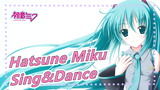 Hatsune Mik[|MMD]Passionate singing and dancing