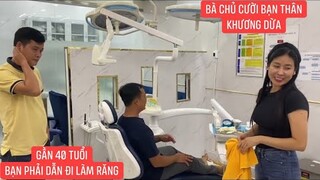 Được Khương Dừa dẫn đi làm răng tại nha khoa Anna 28.30 Đường 3/2 P12. Quận 10 TPHCM