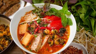 Bí quyết nấu Bún Ốc ngon hơn cả Bún Riêu cả nhà đều mê | Delicious Apple Snail Noodle Soup