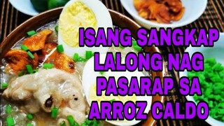 HOW TO MAKE ARROZ CALDO Lhynn Cuisine