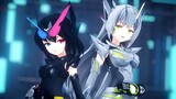 【假面骑士MMD】危险兔坦娘&金属簇飞蝗娘「Gimme×Gimme」