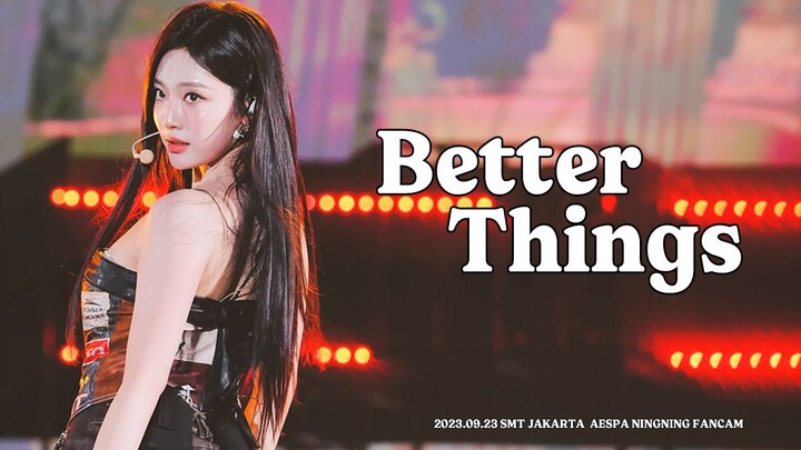 230923 Ningning Fan Cam | SMTOWN LIVE IN JAKARTA 2023 — “Better Things”