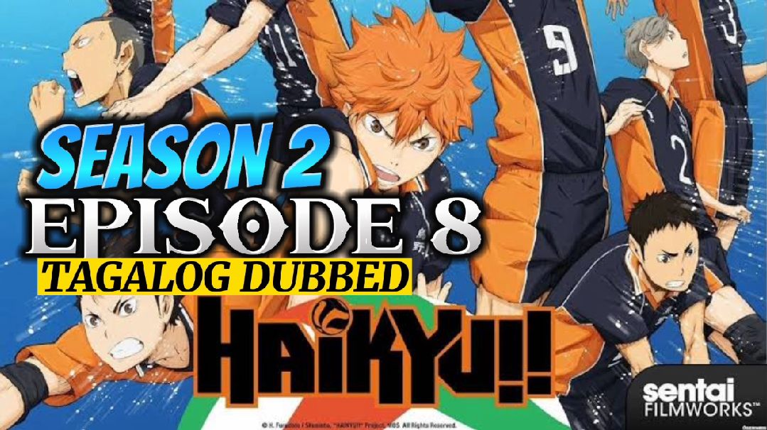 HAIKYU SEASON 1 tagalog episode 8 - BiliBili