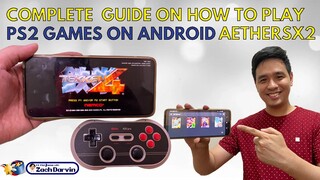 COMPLETE GUIDE to Playing PS2 Games on ANDROID AetherSX2 PS2 Emulator