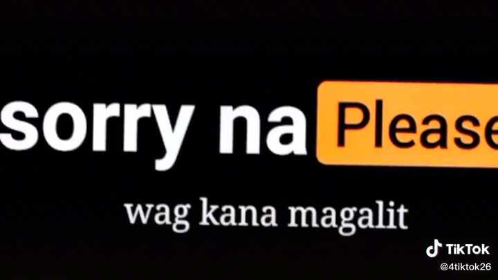 sorry na please 🥺