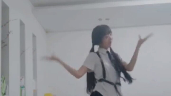 [Dye with your color] Super energetic dance, but I dance like a big monkey, I am not worthy of this 