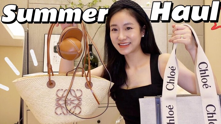 【Chia sẻ mua sắm của gia đình ba người】Túi mới hàng nghìn tệ từ các thương hiệu lớn Loewe, Chloe | D