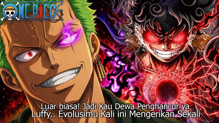 FULL ONE PIECE TERBARU - ZORO KAGUM!! KEKUATAN DEWA PENGHANCUR LUFFY SEPERTI SENJATA PEMUSNAH MASAL!