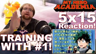 My Hero Academia (DUB) 5x15: "One Thing at a Time" | Reaction!