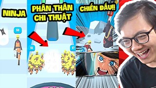 Sơn Đù Sở Hữu Nhẫn Thuật Ninja Phân Thân Mạnh Nhất Trong Split Crowd Run