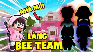 KEYD LÀ THÀNH VIÊN CỦA BEE TEAM | THỬ THÁCH XÂY NHÀ TRONG LÀNG BEE TEAM MINI WORLD