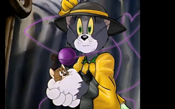 Tom Cat is not thinking about anything