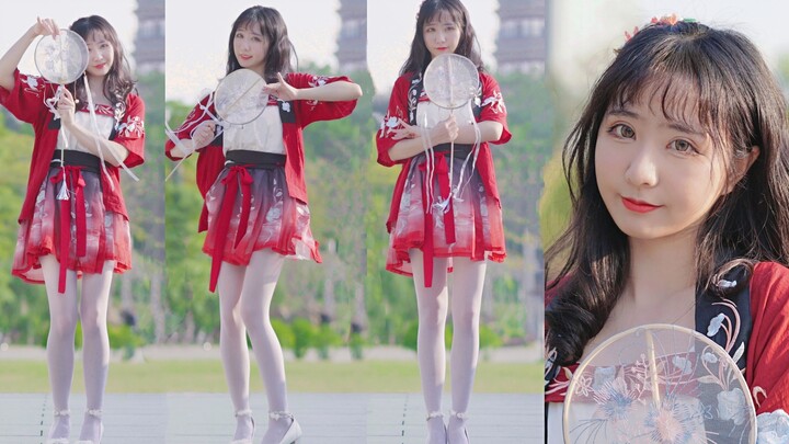 Whose little girl is so shy? "Tang Palace Girl" [Lingzhou]