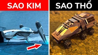 Chiếc Xe Của Bạn Trông Sẽ Như Thế Nào Trên Các Hành Tinh Khác Nhau?