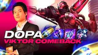 DOPA VIKTOR VS TALIYAH, COMEBACK VỚI SPELL CỰC DỊ (LMHT)12.22