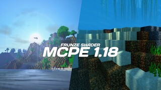 GILE BAWAH AIRNYA BENER-BENER KEREN SHADR INI ! Berasa suasana shader minecraft JAVA😱Frunze Shader