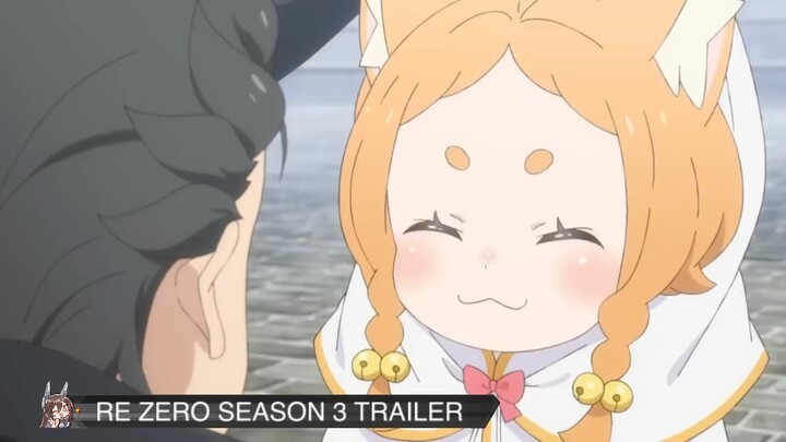 Re Zero Season 3 Trailer 2024