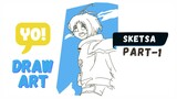 Sketsa ! Draw Art Ohto Ai | Wonder egg priority.