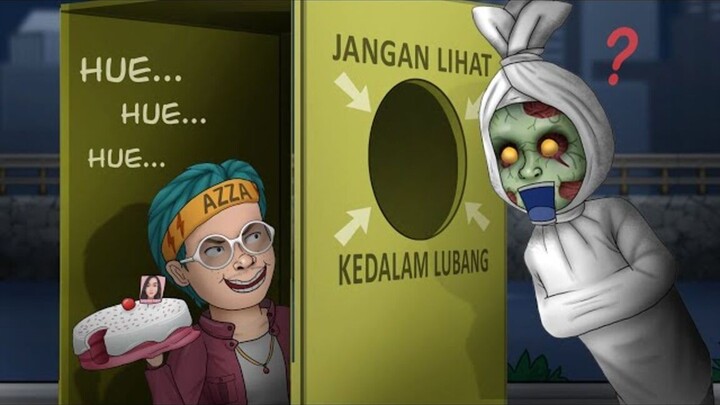 POCONG KEPO KENA PRANK #HORORKOMEDI Kartun Lucu, Kartun Hantu, Animasi Horor