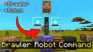 How to make a Brawler Robot in Minecraft using Command Block Trick?