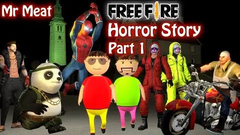 Gulli Bulli Free Fire Criminal || Mr Meat Horror Story || Cartoon For Kids  || Free Fire Animation - Bilibili