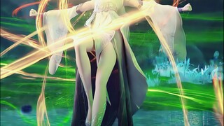 Dalam Episode 110 Battle Against the Sky, Xiao Yan, ahli ginekologi, menggunakan dua lapisan es dan 