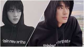 Jaechan wears Seoham's hoodie AGAIN