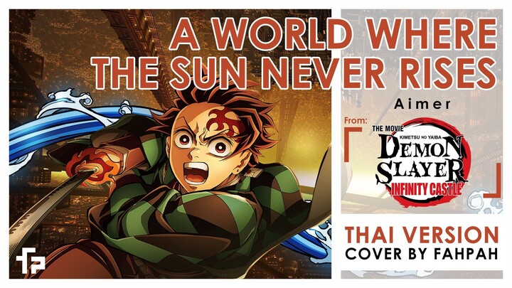 (ภาษาไทย) A World Where the Sun Never Rises - Aimer【Demon Slayer:  Infinity Castle】┃ FAHPAH⚡