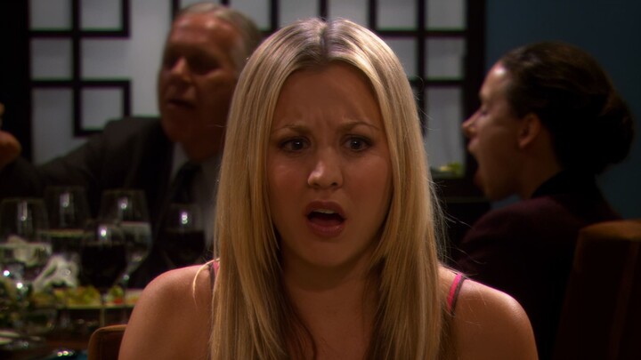 Sheldon calculates Penny’s number of sexual partners: “Numbers never lie.”