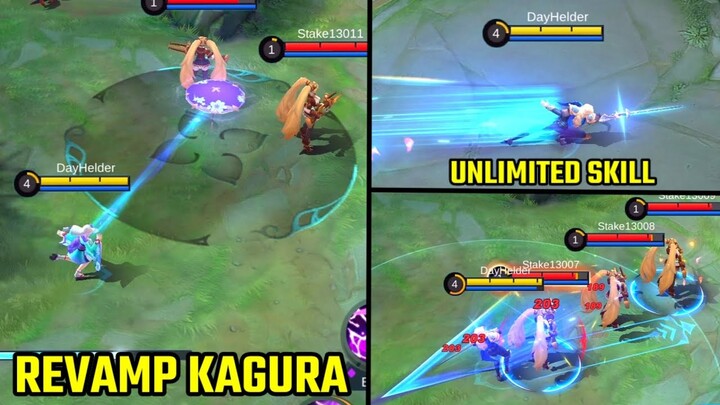 LANCELOT REVAMP UNLIMITED SKILL ! KAGURA REVAMP ! ODETTE REVAMP - SEMAKIN MENGERIKAN HERO INI