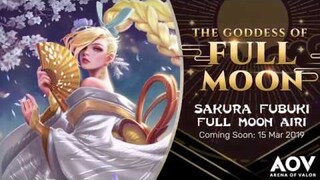 Sexier in Blonde! - The Goddess of Full Moon Skin Spotlight - Garena AOV