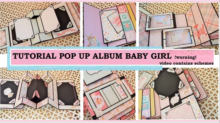 POP UP PHOTOBOOK "Baby lady"