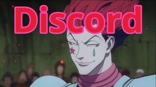 Hunter x Hunter - hisoka (AMV) discord