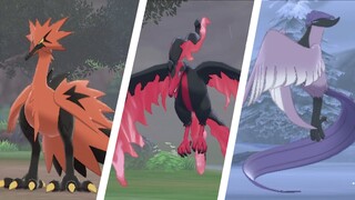 Pokémon Sword & Shield Crown Tundra DLC - All Legendary Bird Locations (Articuno, Moltres & Zapdos)