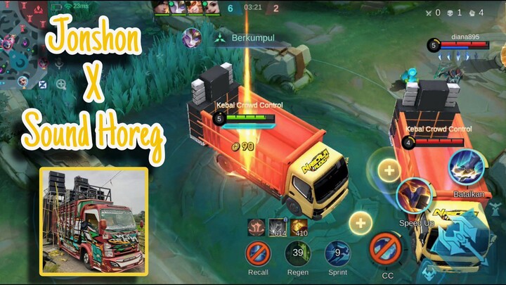 100% Real Sound Horeg Mengguncang Land Of Dawn 😆🤦