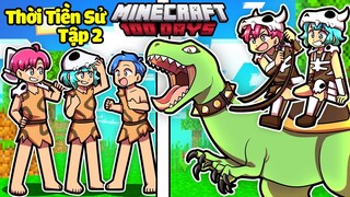 TÓM TẮT 200 NGÀY MINECRAFT HIHA TRỞ VỀ THỜI TIỀN SỬ THẾ GIỚI KHỦNG LONG*HIHA THỜI TIỀN SỬ 😍😱