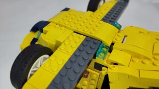 Transform Lego Bumblebee into a transformable Super Wings