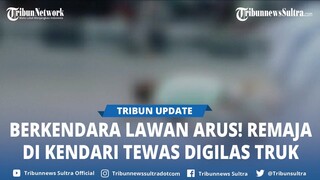 1 Korban Tewas Usai Kecelakaan Motor Vs Truk Kontainer di Jembatan Teluk Kendari Gegara Lawan Arus