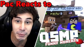 Pac Reacts to QSMP FUNNY MOMENTS 2